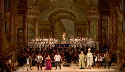 BENVENUTO CELLINI — production photo