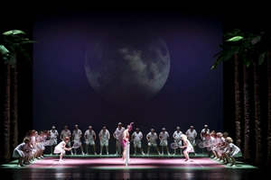 DIE LUSTIGEN WEIBER VON WINDSOR — production photo