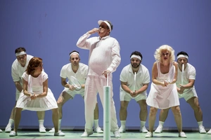 DIE LUSTIGEN WEIBER VON WINDSOR — production photo