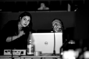 Noa Naamat in rehearsal