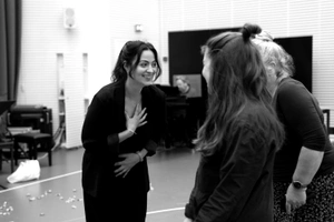 Noa Naamat in rehearsal
