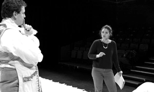 Noa Naamat in rehearsal