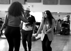 Noa Naamat in rehearsal
