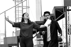 Noa Naamat in rehearsal