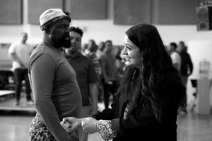 Noa Naamat in rehearsal