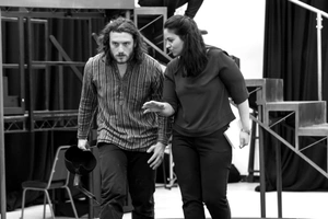 Noa Naamat in rehearsal