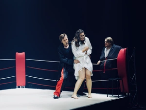 THE RAPE OF LUCRETIA — production photo
