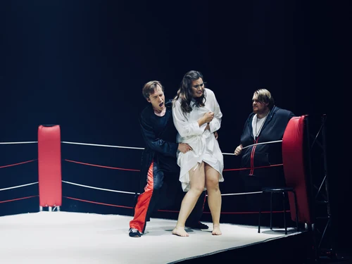 THE RAPE OF LUCRETIA — production photo